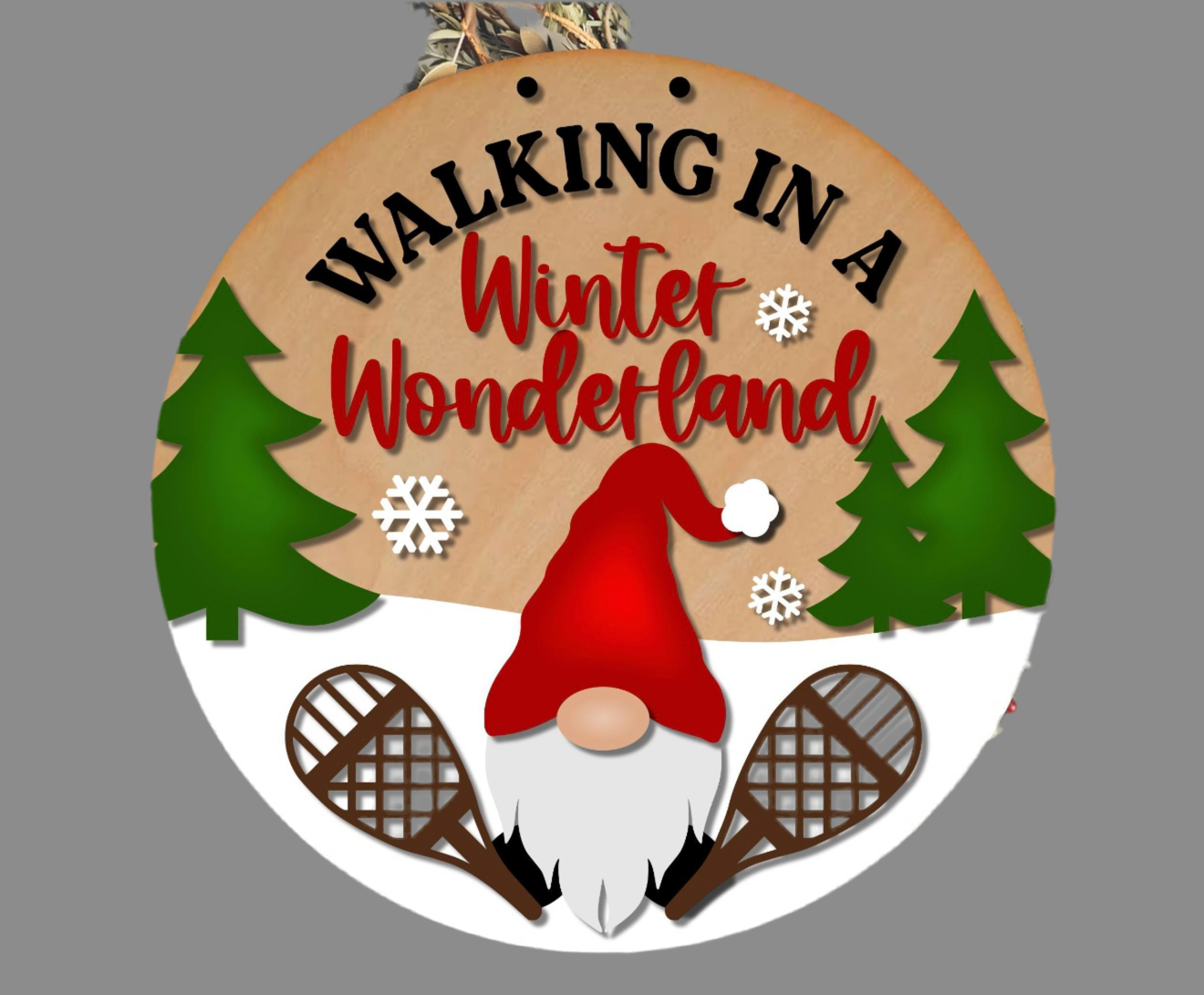 14” Gnome Wonderland Sign