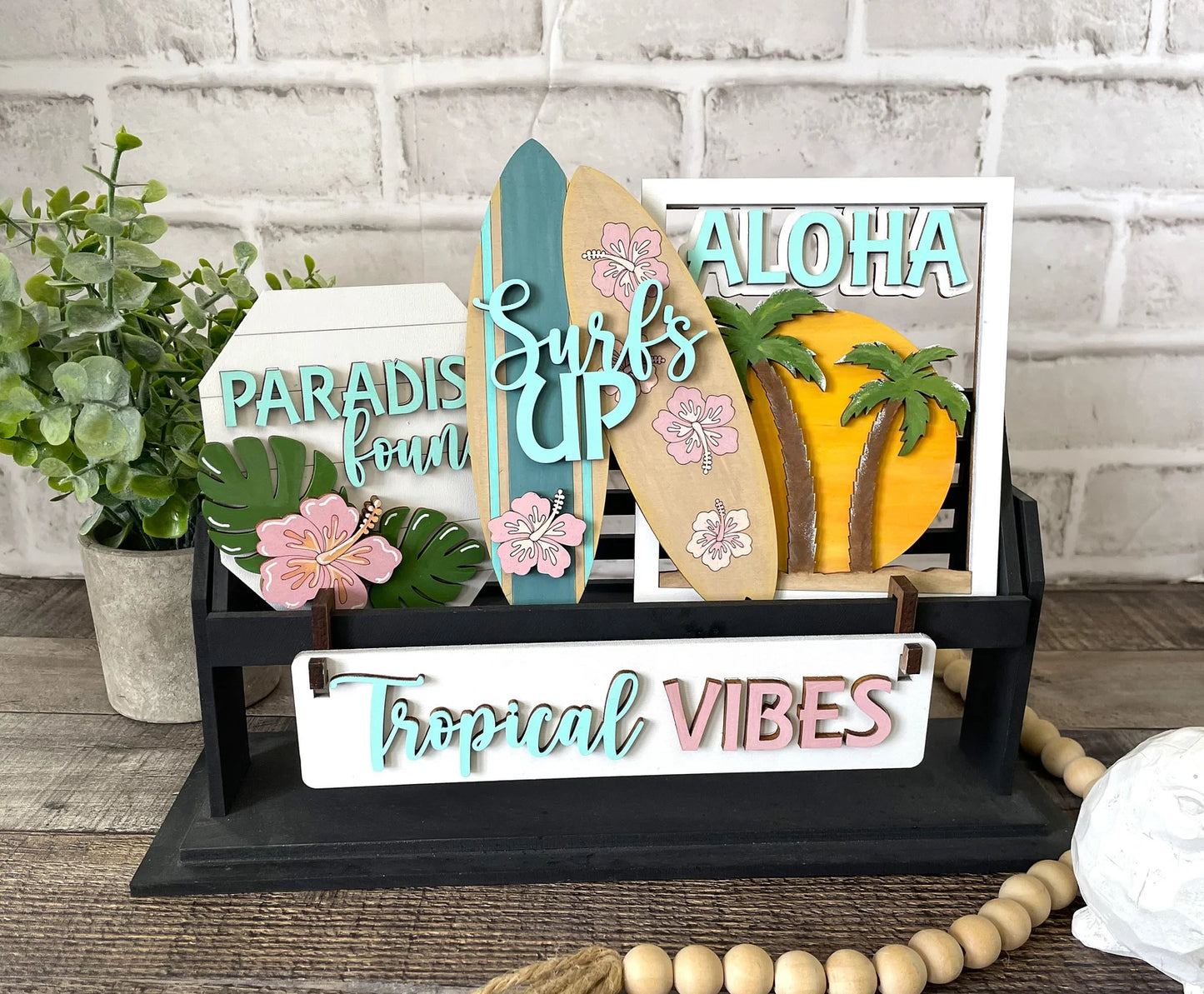 Interchangeable Aloha Wagon/Shelf Sitter