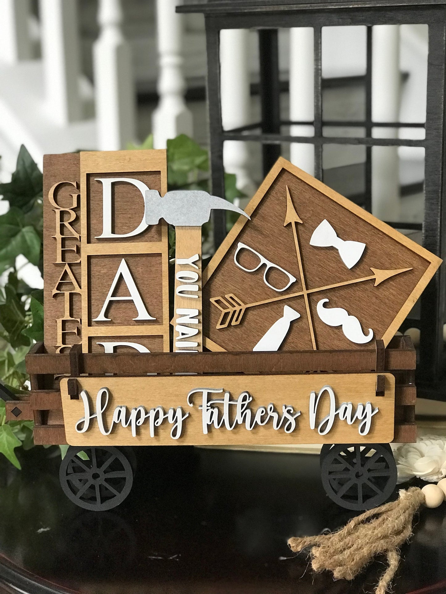 Fathers Day Interchangeable Signs For Wagon/Shelf Sitter