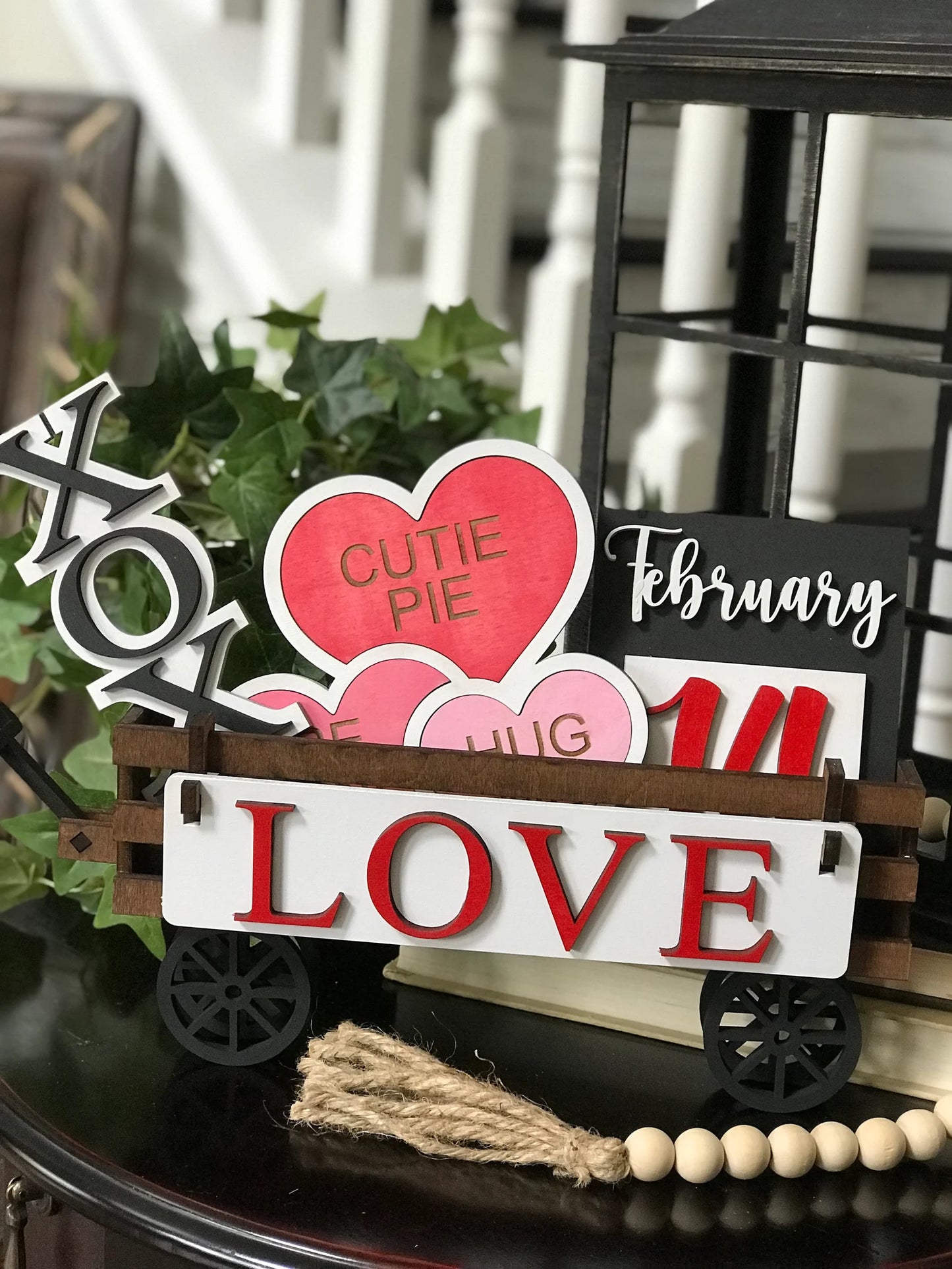 Valentines Interchangeable For Wagon/Shelf Sitter